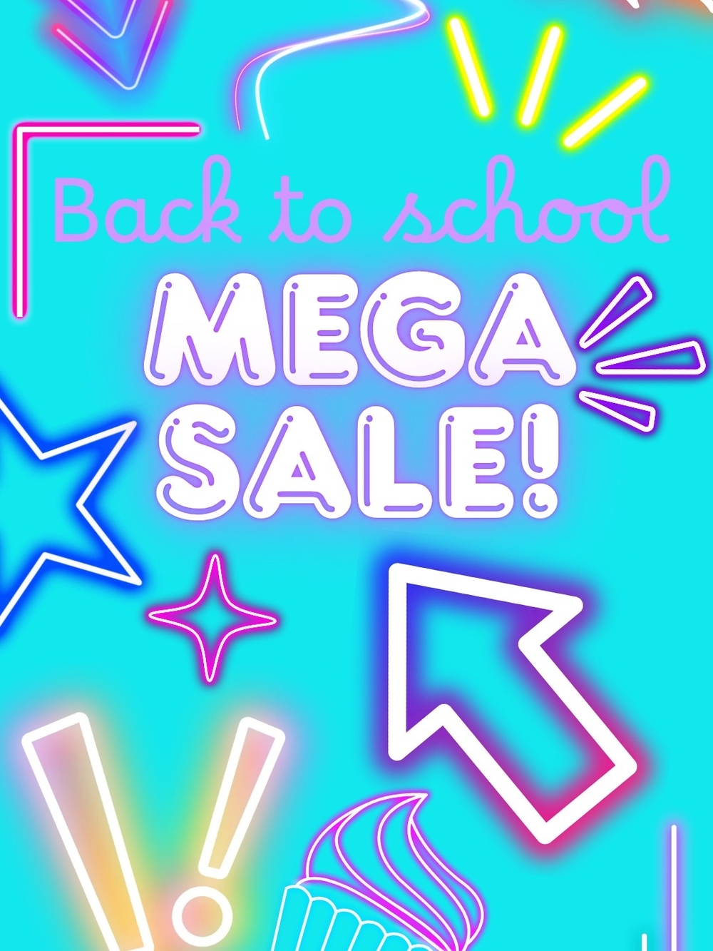 Back to School Mega Sale